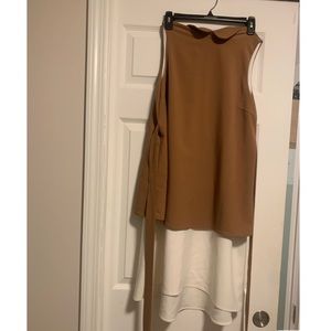 Elegant formal autumn dress